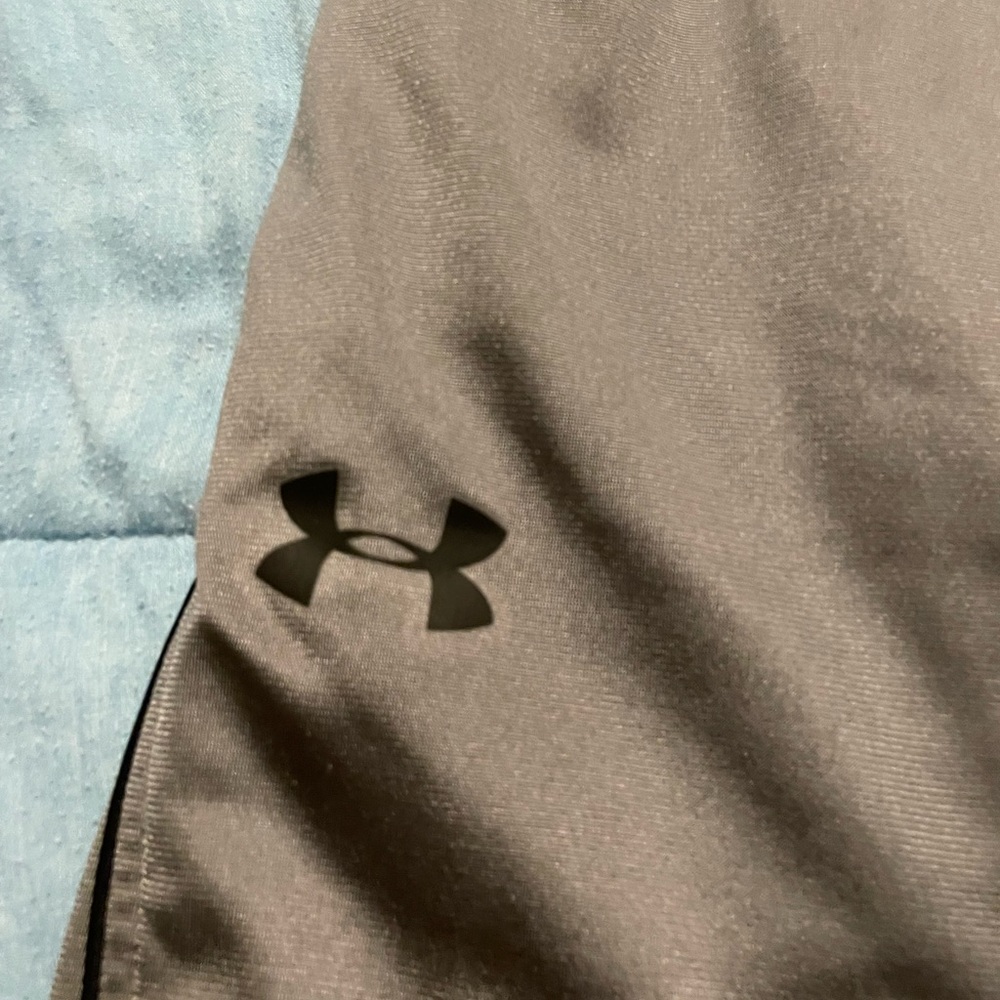 Under Armour Gray Size Large Loose Sweatpants - Picture 3 of 9